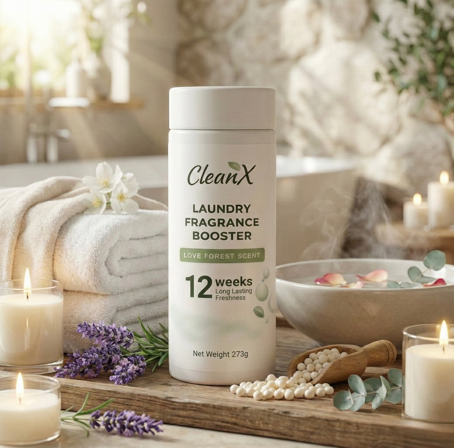 כדורים אקולוגים ריחניים לכביסה (25 כביסות)