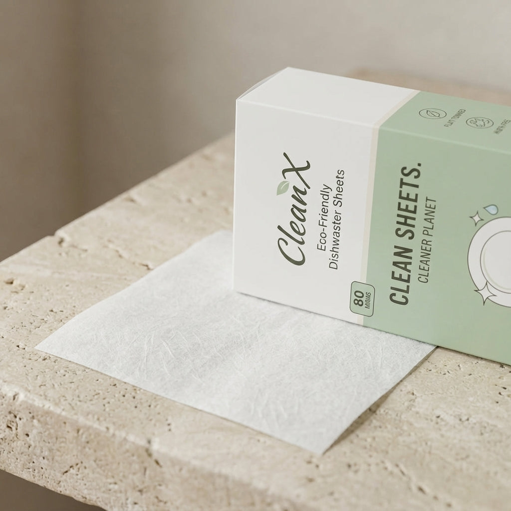 דפים אקולוגים לניקוי המדיח (80 שטיפות)