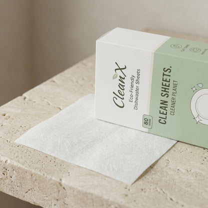 דפים אקולוגים לניקוי המדיח (80 שטיפות)