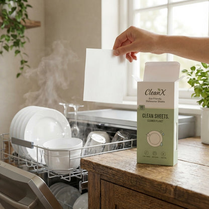 דפים אקולוגים לניקוי המדיח (80 שטיפות)