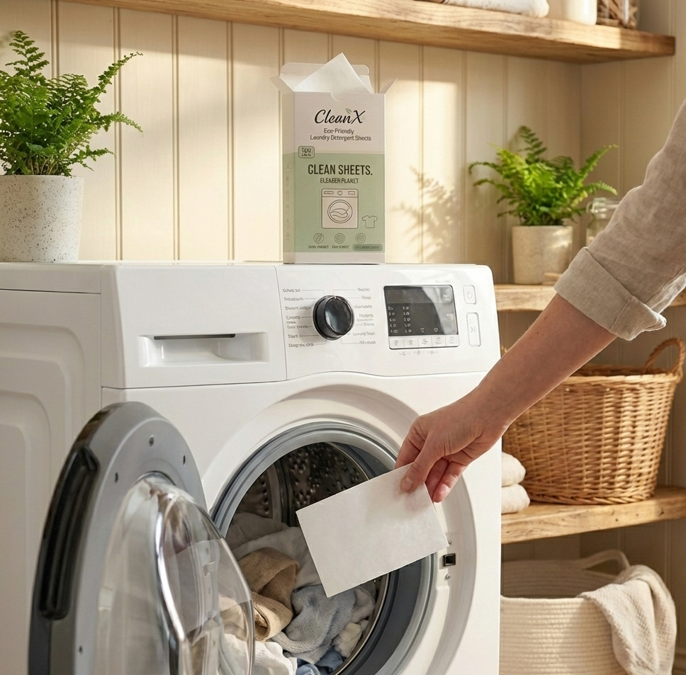 דפים אקלוגים למכונת הכביסה (100 כביסות)
